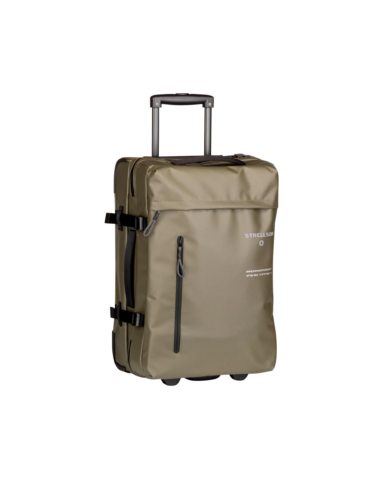 Strellson Travel Bag Suitcase & Trolley Stockwell 2.0 C55 Trolleycase SVZ Khaki