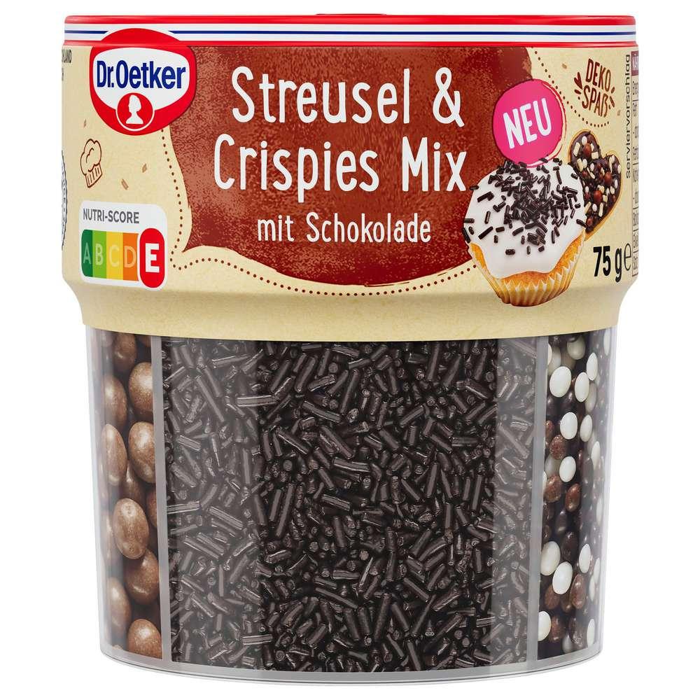 Dr. Oetker Streusel & Crispies Mix, chocolate