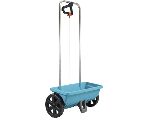 L Gardena spreader for spreading fertilizer and road salt up to 400 m²