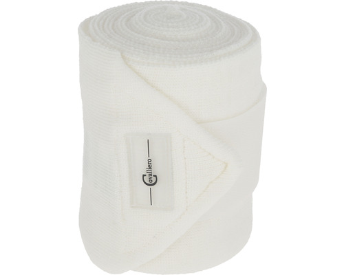 Knitted bandage KERBL 350 x 12 cm 4 pieces white