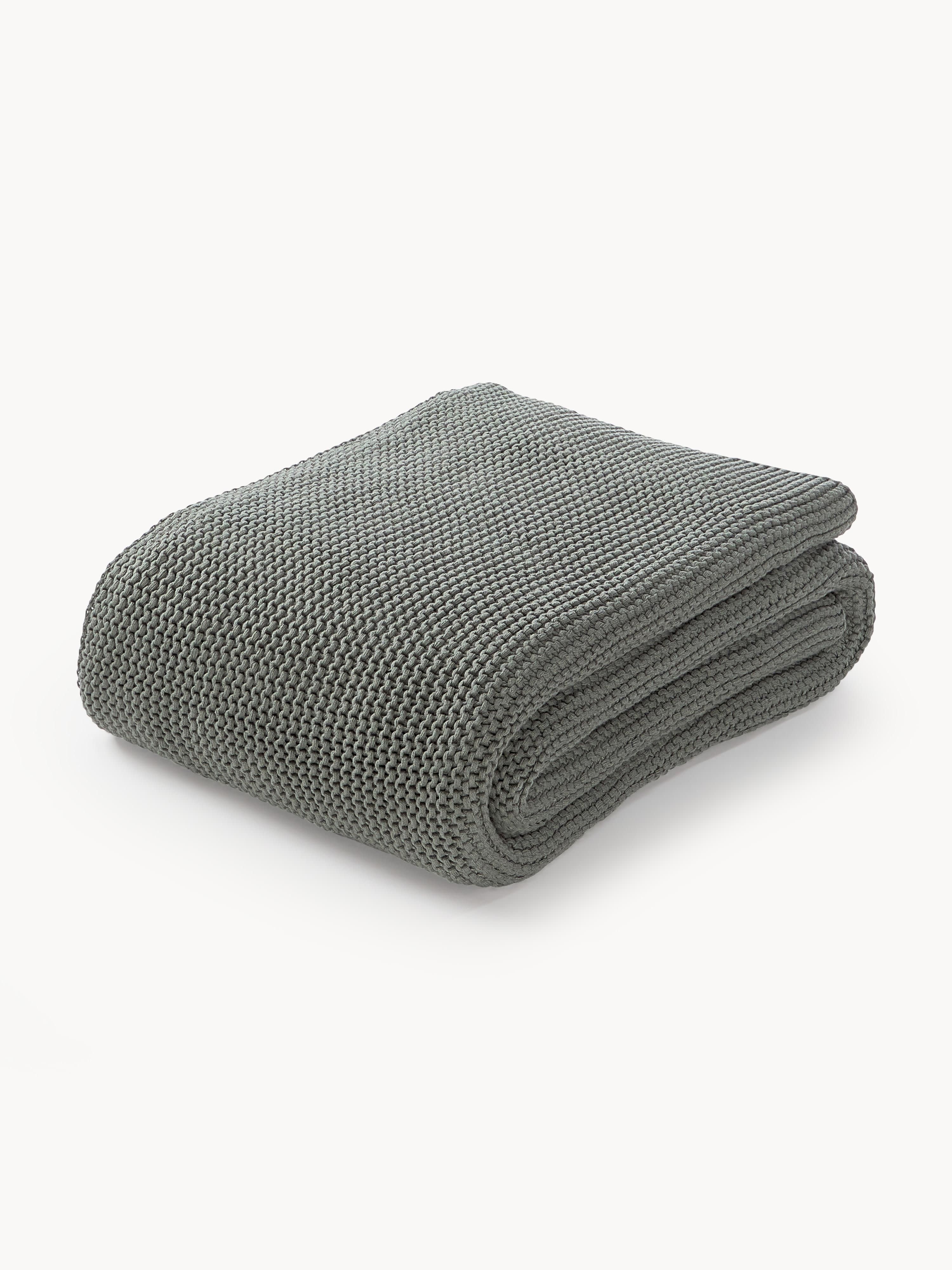 Westwing Collection Adalyn knitted blanket made of organic cotton