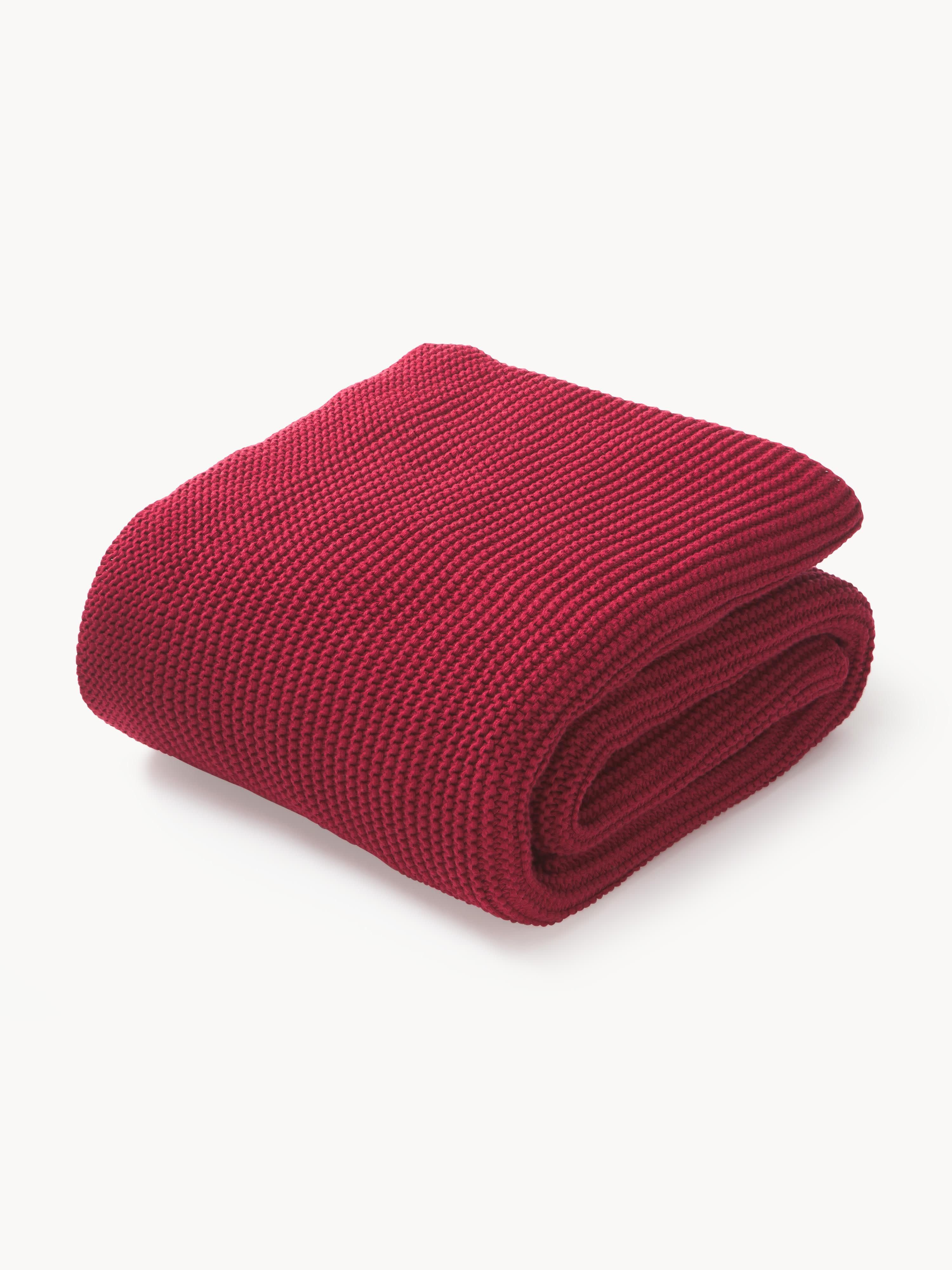 Westwing Collection Adalyn knitted blanket made of organic cotton