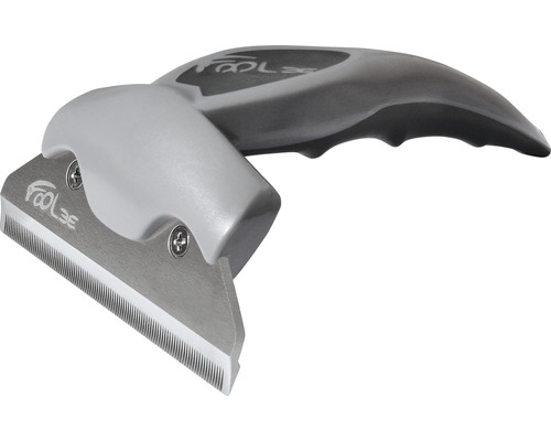 Follee One L complete curry comb, dark grey