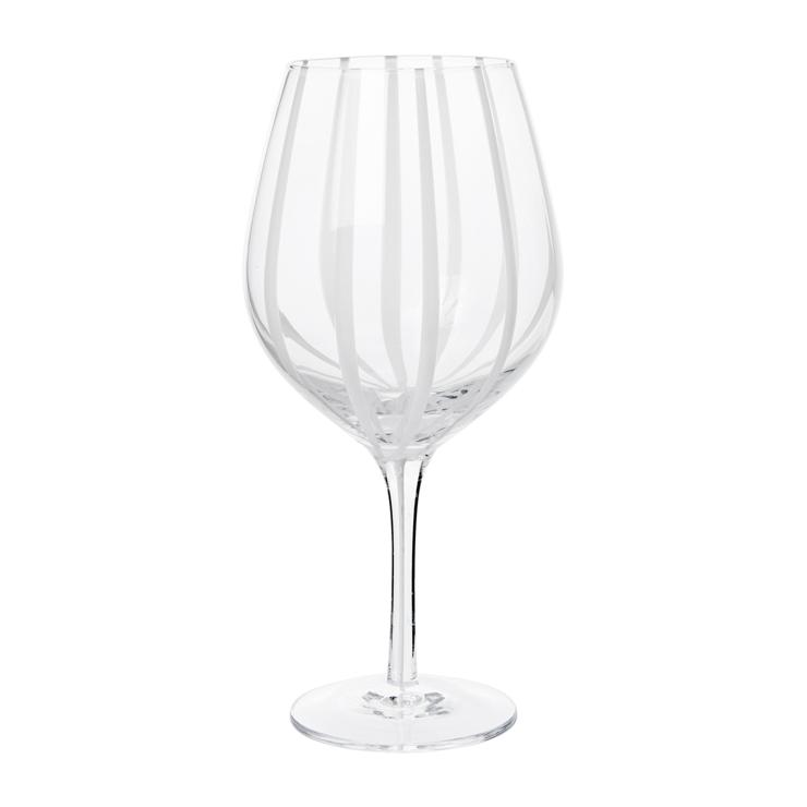 broste Copenhagen Stripe red wine glass 65cl