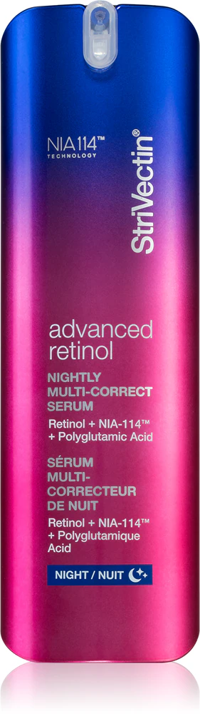 StriVectin Advanced Retinol Nightly Multi-Correct Serum regenerating serum for the night with revitalizing effects with retinol