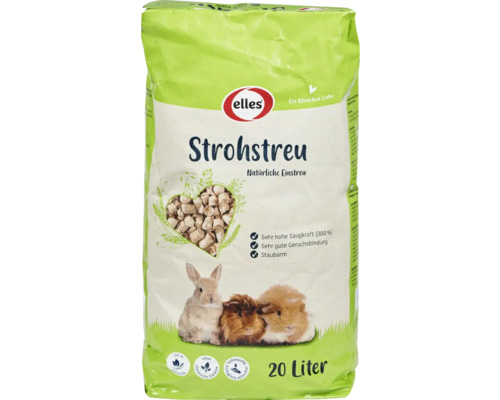 Straw litter elles 20 l