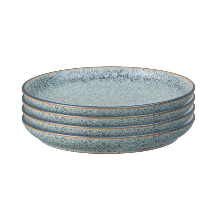 Denby Studio Gray Plate 21Cm 4-Pack