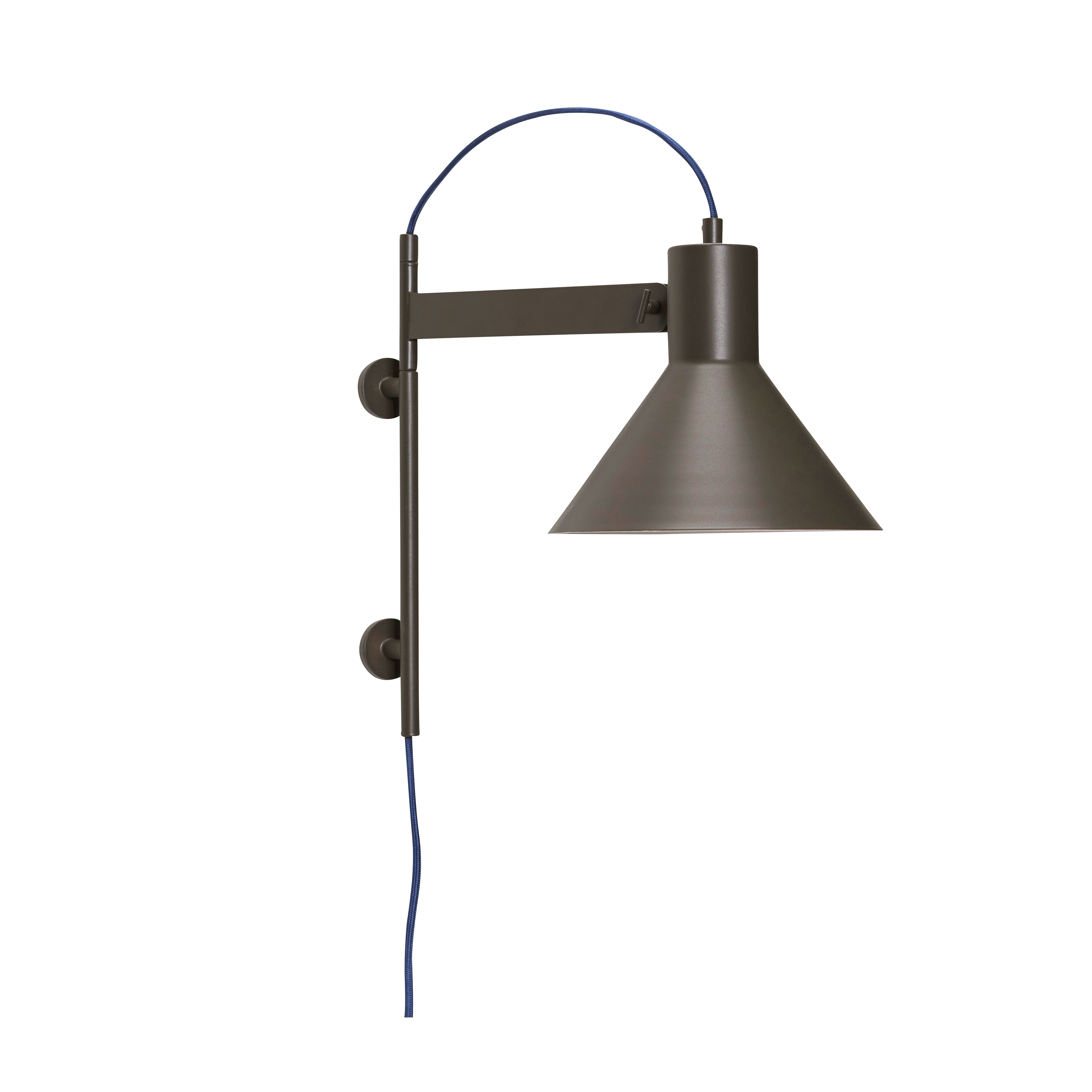 Hübsch Studio wall light, Brown