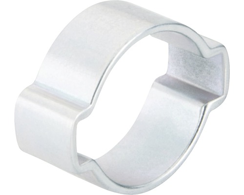 NORMA Stepless 2-ear clamp 7x9 mm galvanized, 100 pieces.