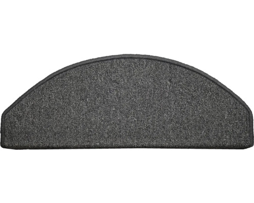 Hornbach Rambo step mat set anthracite half round 28x65 cm 15 pieces