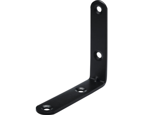 Hettich Chair angle 15 x 70 x 70 mm steel black 25 pieces