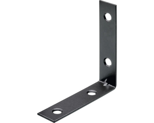Hettich Chair angle 65 x 65 mm steel gunmetal 25 pieces