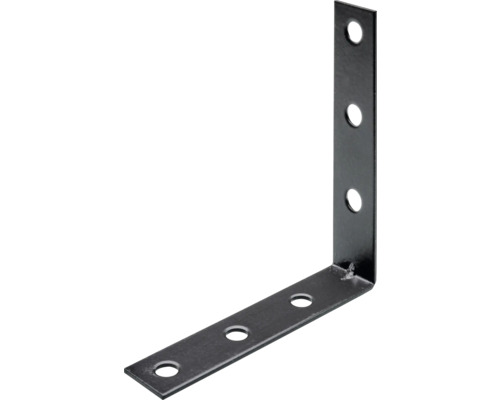 Hettich Chair angle 75 x 75 mm steel gunmetal 25 pieces
