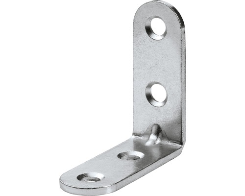 Hettich Chair angle galvanized 40x40x15 mm, 20 pieces.
