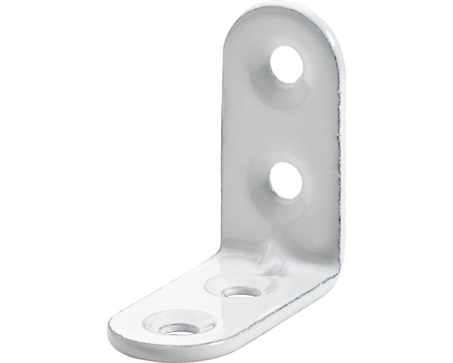 Hettich Chair angle white 30x30x15 mm, 20 pcs.