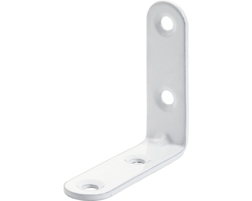 Hettich Chair angle white 50x50x15 mm, 20 pcs.
