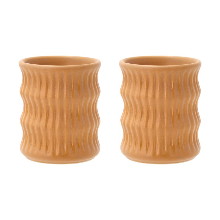 Villa Collection Styles Fluted Pattern Mug 30cl Pack of 2