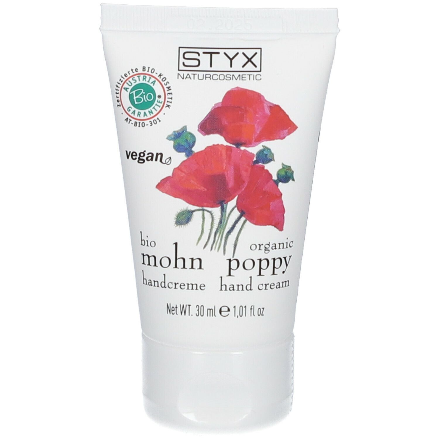 STYX NATURCOSMETIC Mohn Handcreme 30 ml