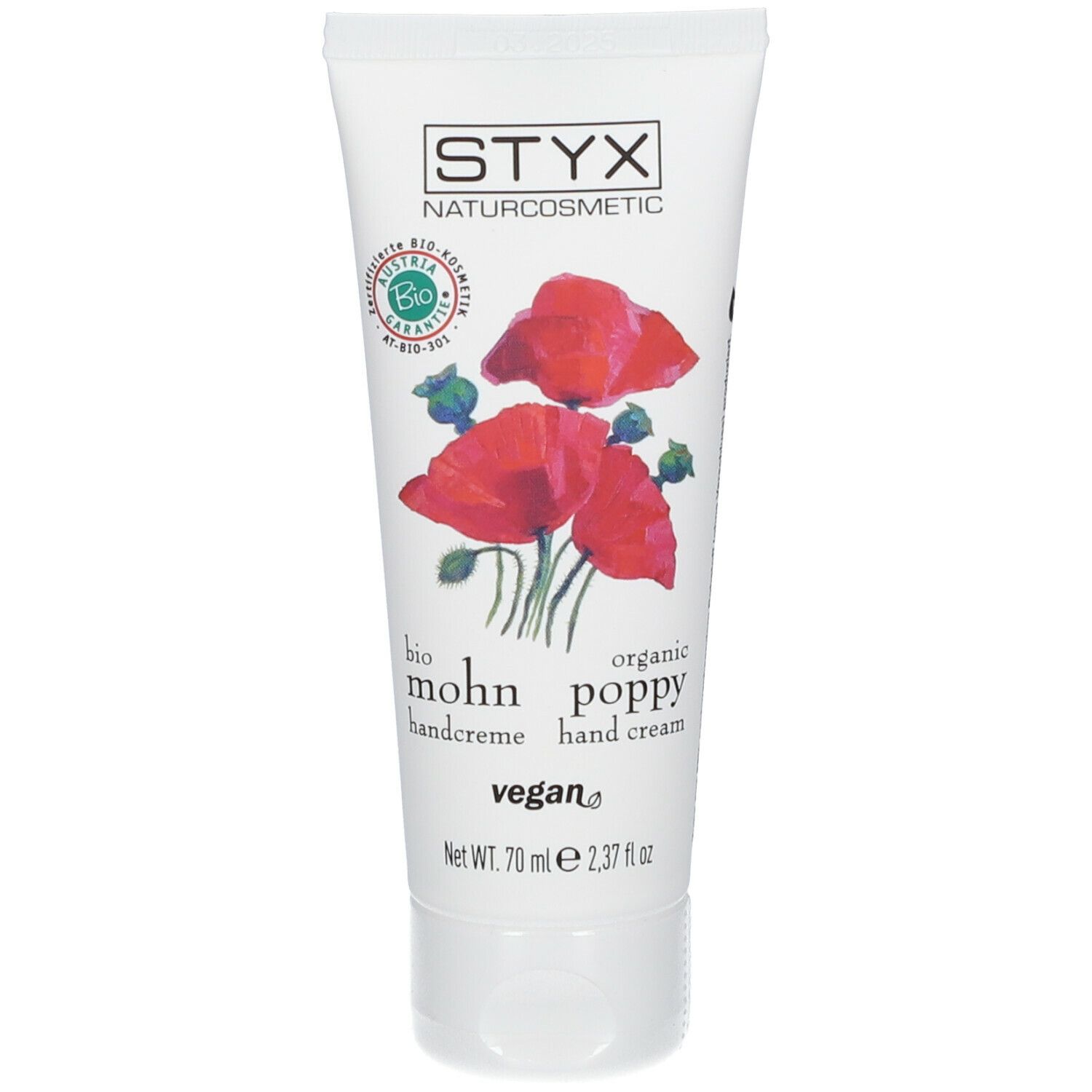 STYX NATURCOSMETIC Mohn Handcreme 70 ml