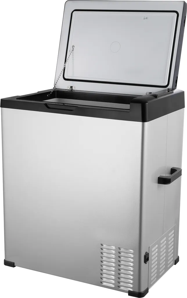 SucceBuy Car Refrigerator, Portable 12V Freezer, 70L Single-Zone Cooler, -20°C to 20°C Adjustable, 12/24V DC and 100-240V AC Compressor