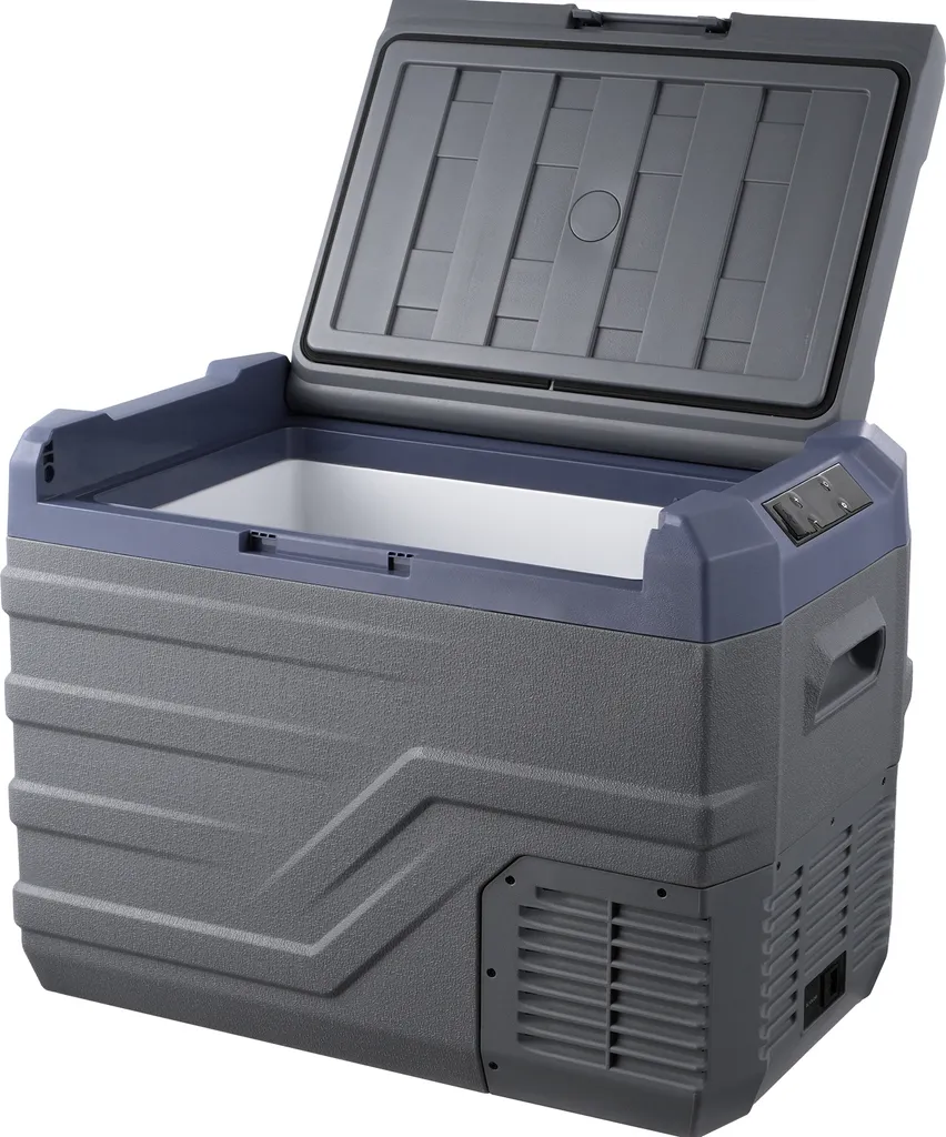 SucceBuy Portable Car Refrigerator, 37L Capacity, 12 Volt, with Rapid Cooling Function, Adjustable Temperature from -20°C to 20°C