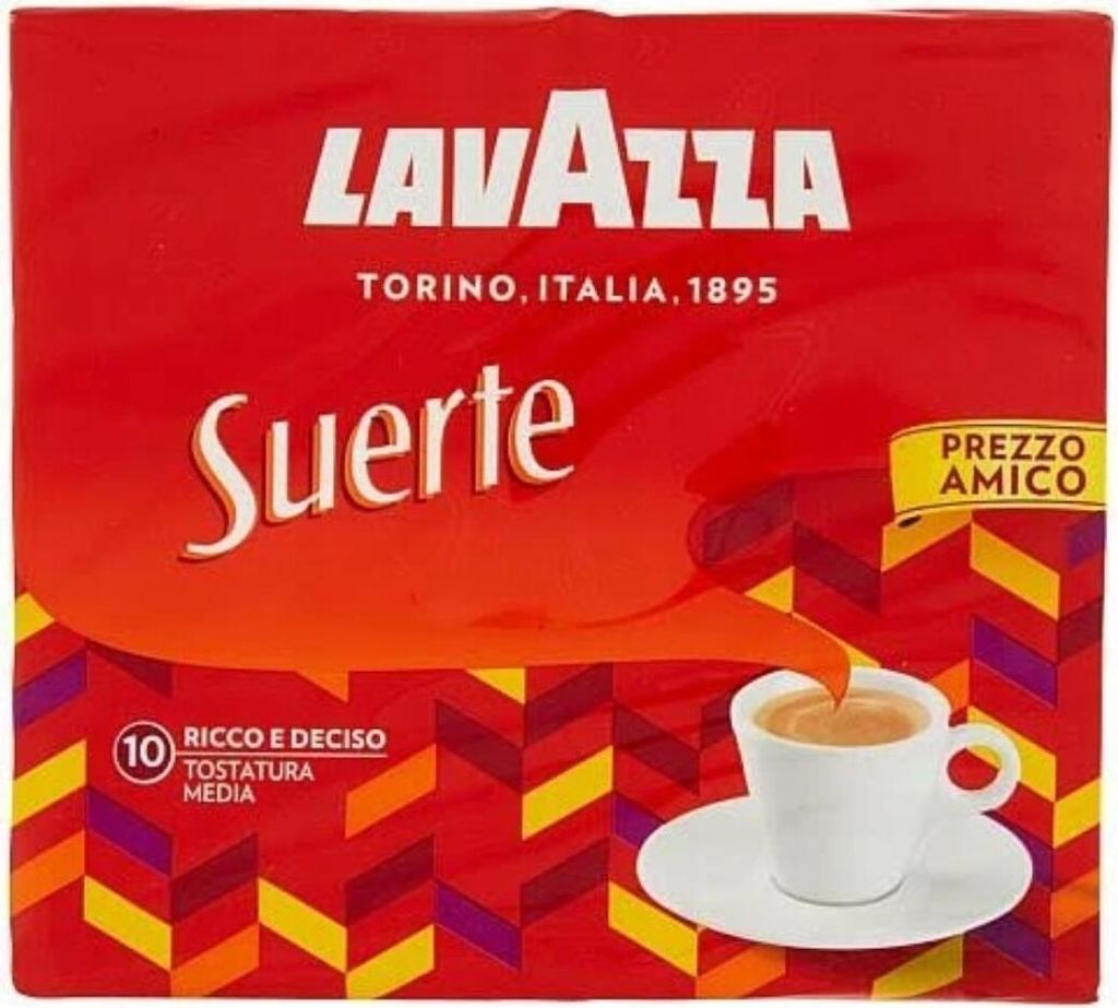 Suerte ground coffee 2x250g - Lavazza