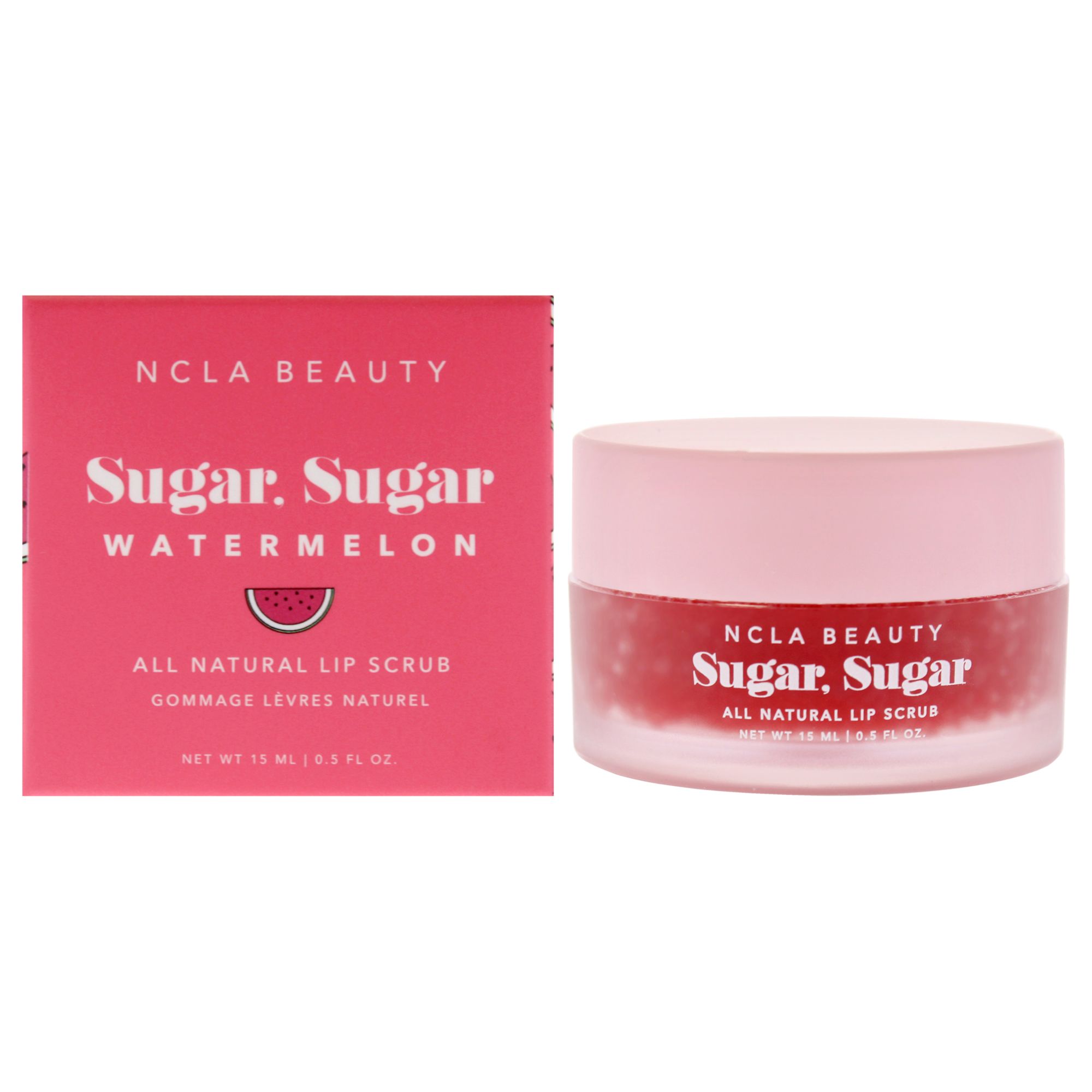 Sugar Sugar Natural Lip Scrub - Watermelon by NCLA 15 ml