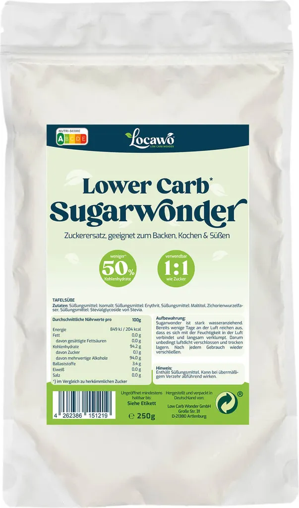 Low Carb Wonder Sugarwonder