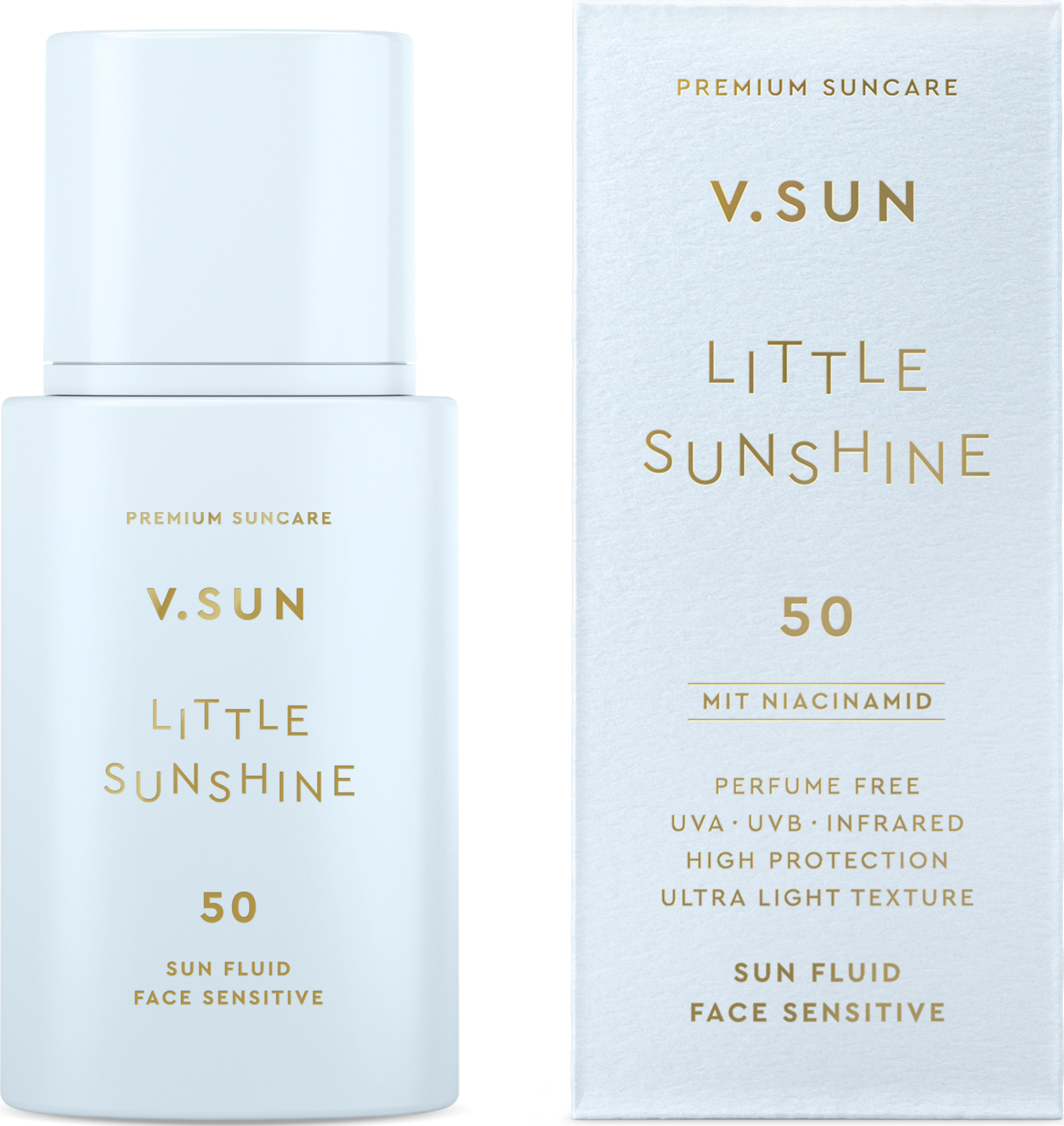V.SUN Sun Fluid Face Sensitive LSF 50