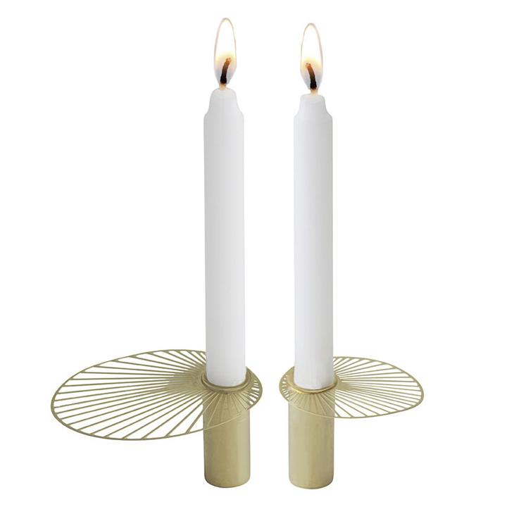 pluto Sun Candlestick Small 2-Pack