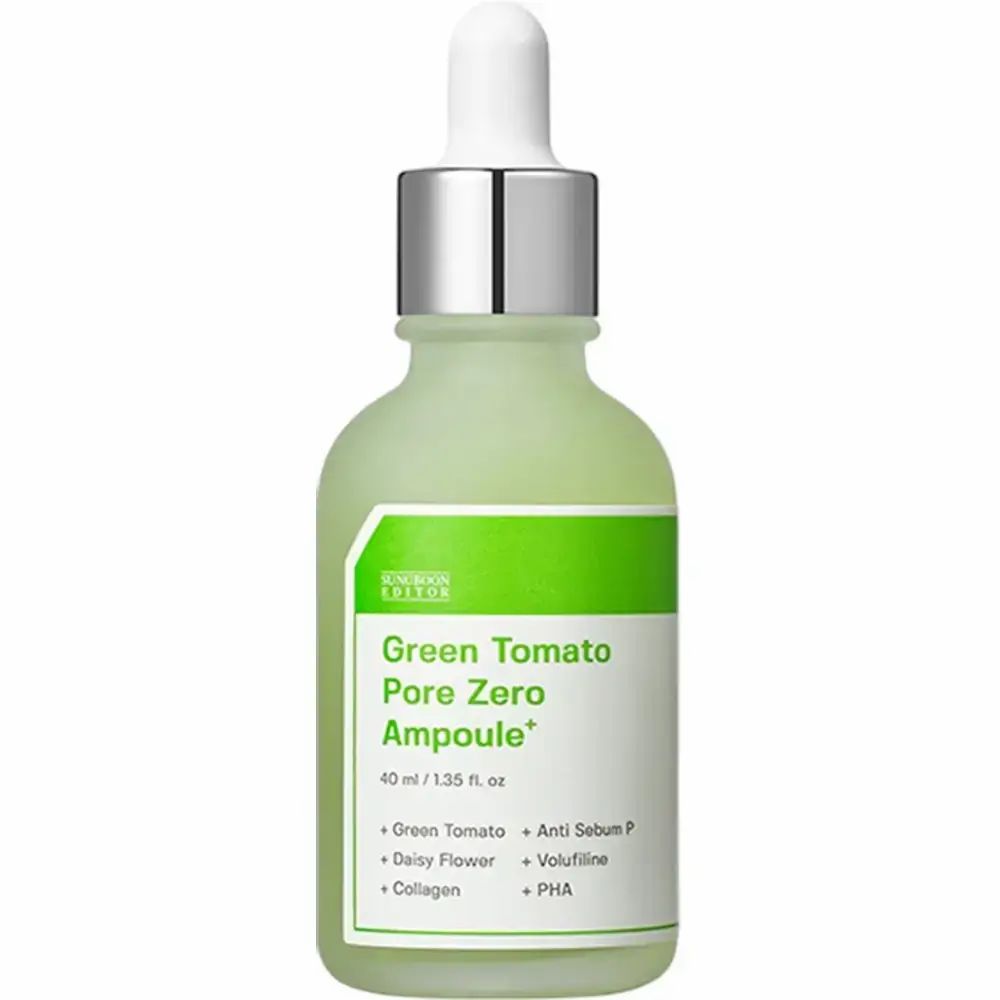 SUNGBOON EDITOR Green Tomato Pore Zero Ampoule Facial Serum 40 ml