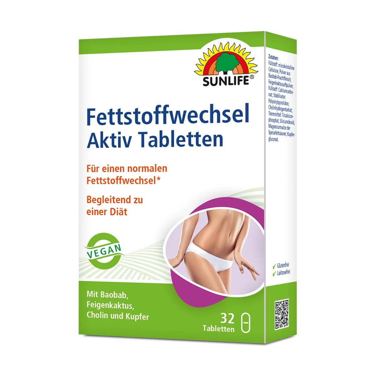 Sunlife Fat Metabolism Active Tablets 32 St