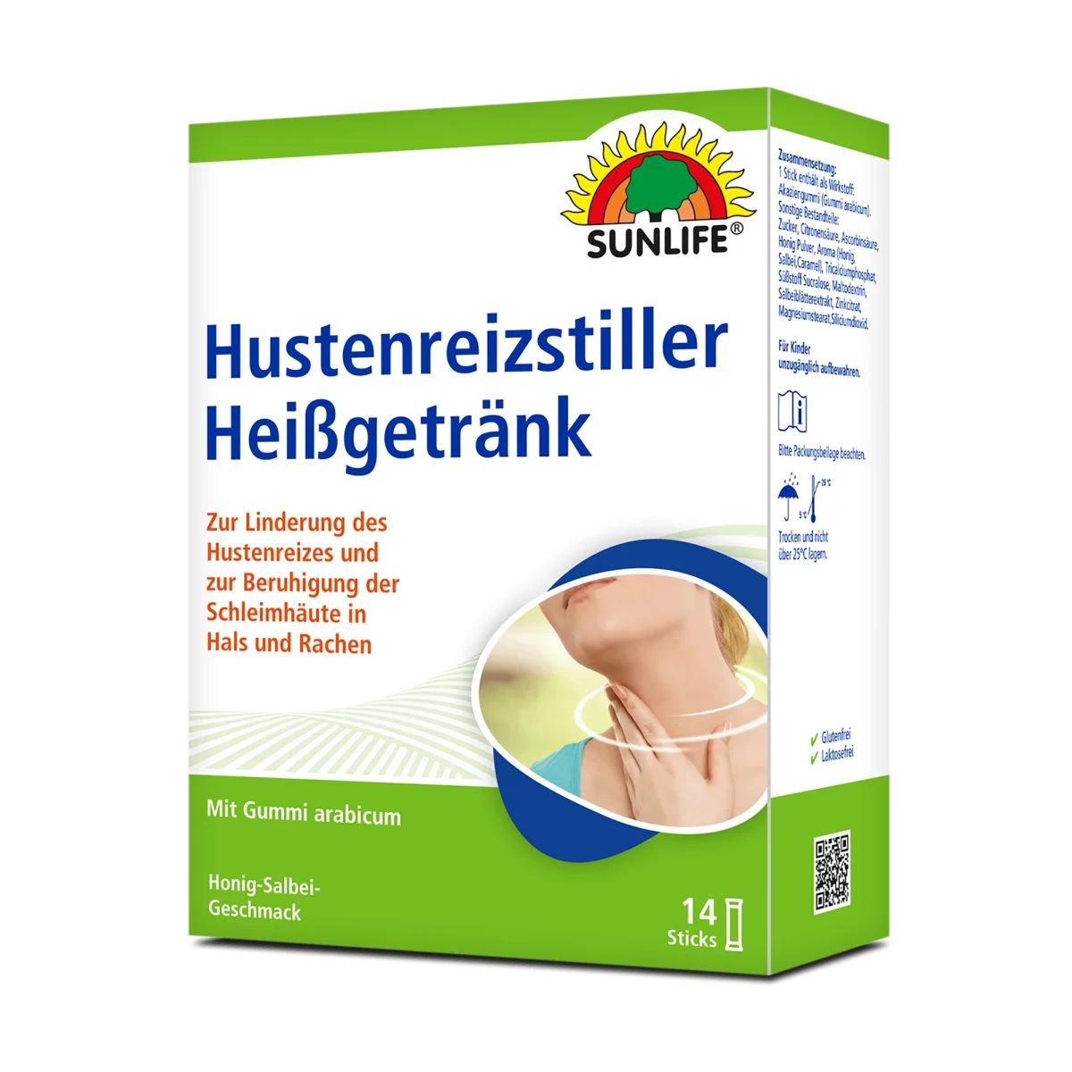 Sunlife Cough Suppressant Hot Drink 14 St