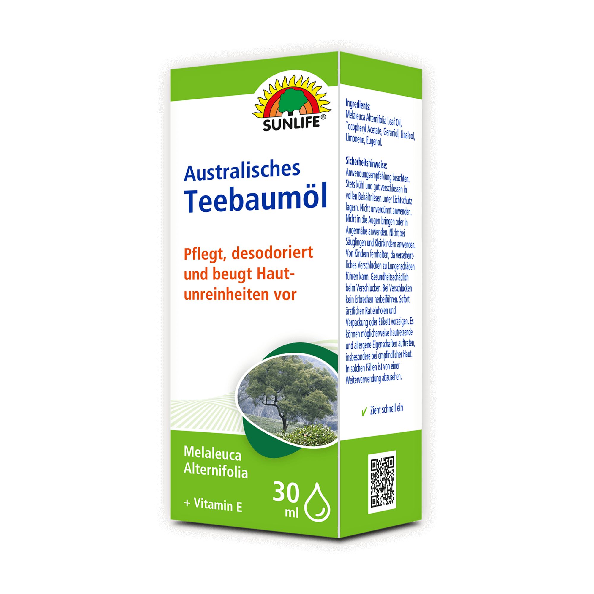 SUNLIFE® Australian Tea Tree Oil 30 ml