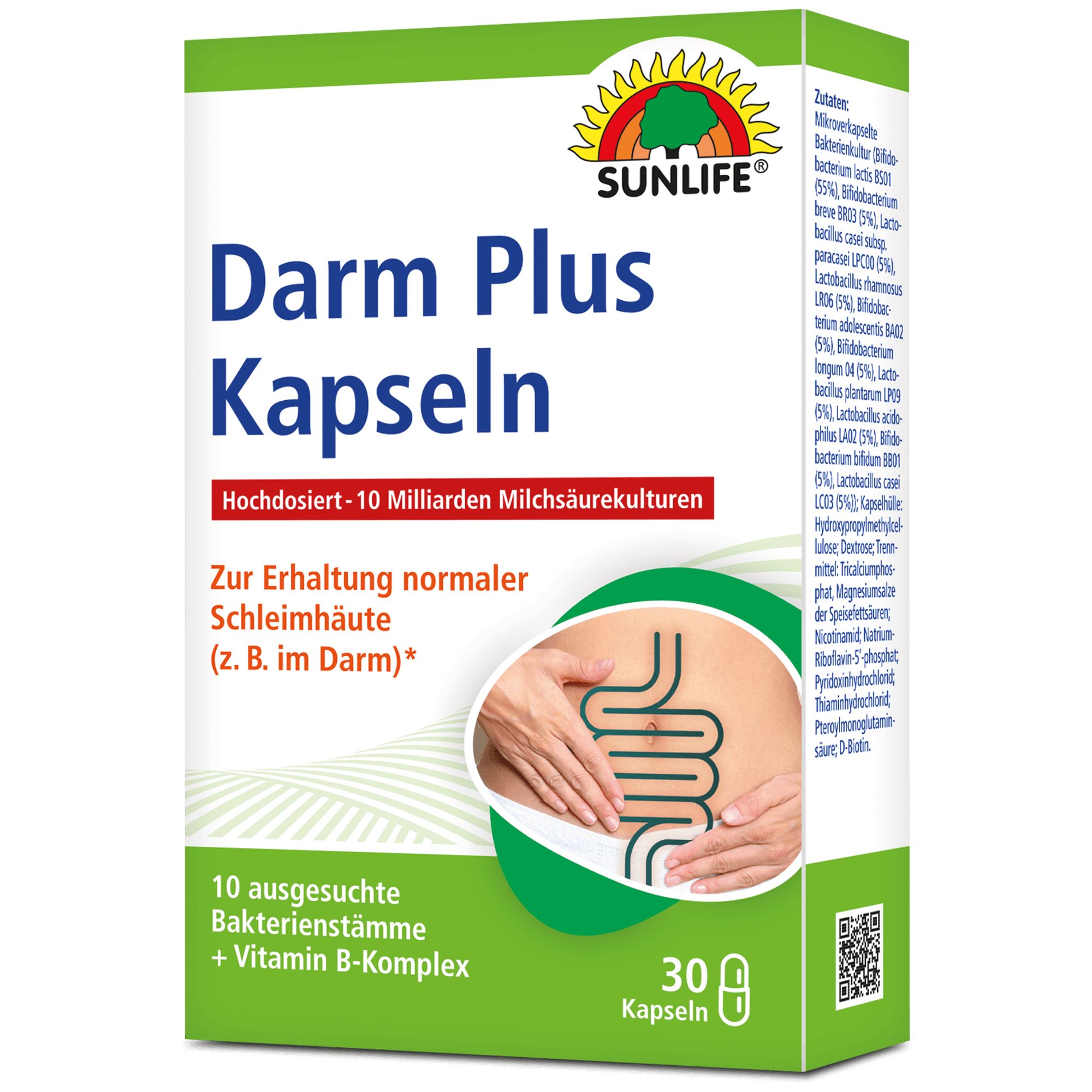 SUNLIFE® Darm Plus capsules 30 St