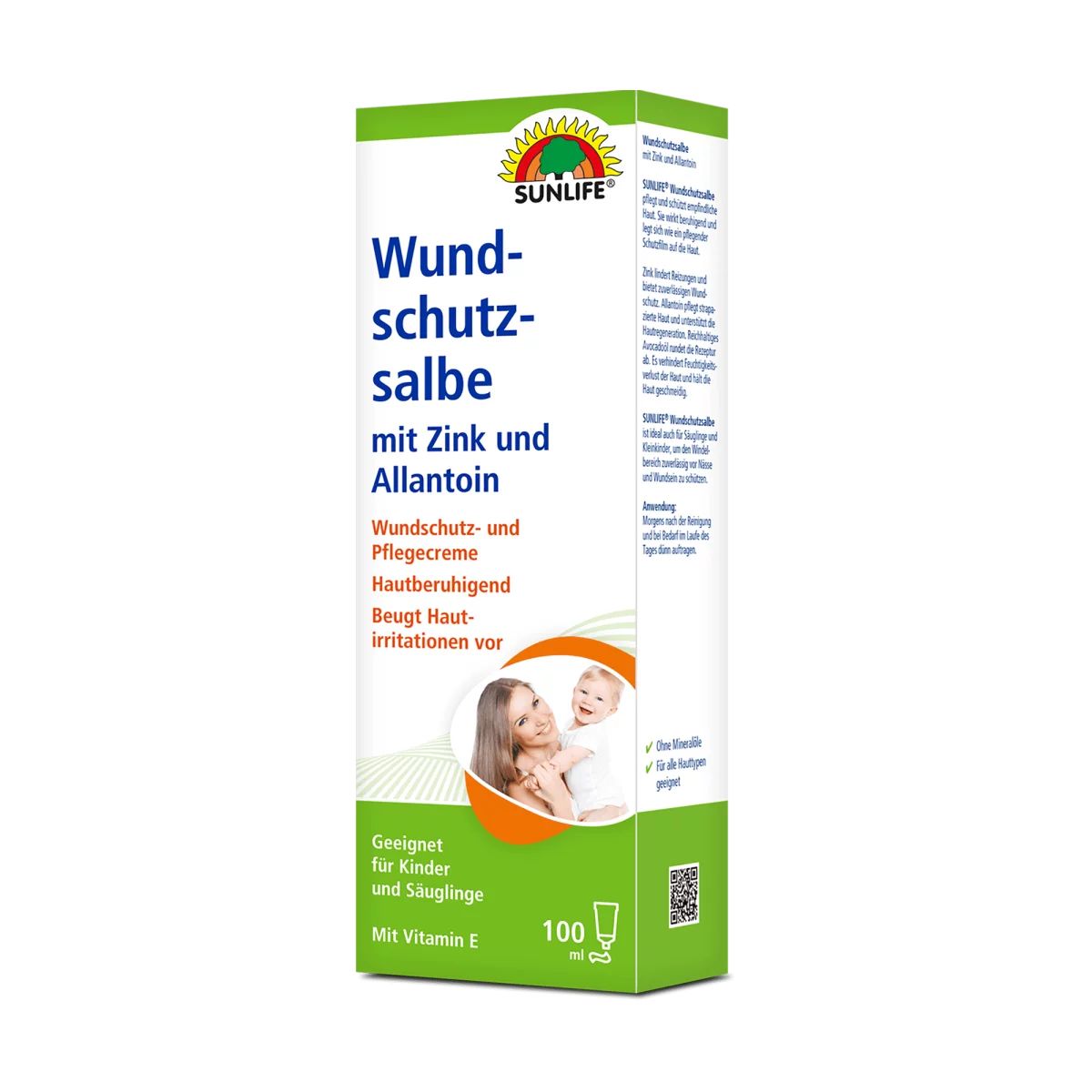 Sunlife wound protection ointment with zinc and allantoin 1 St