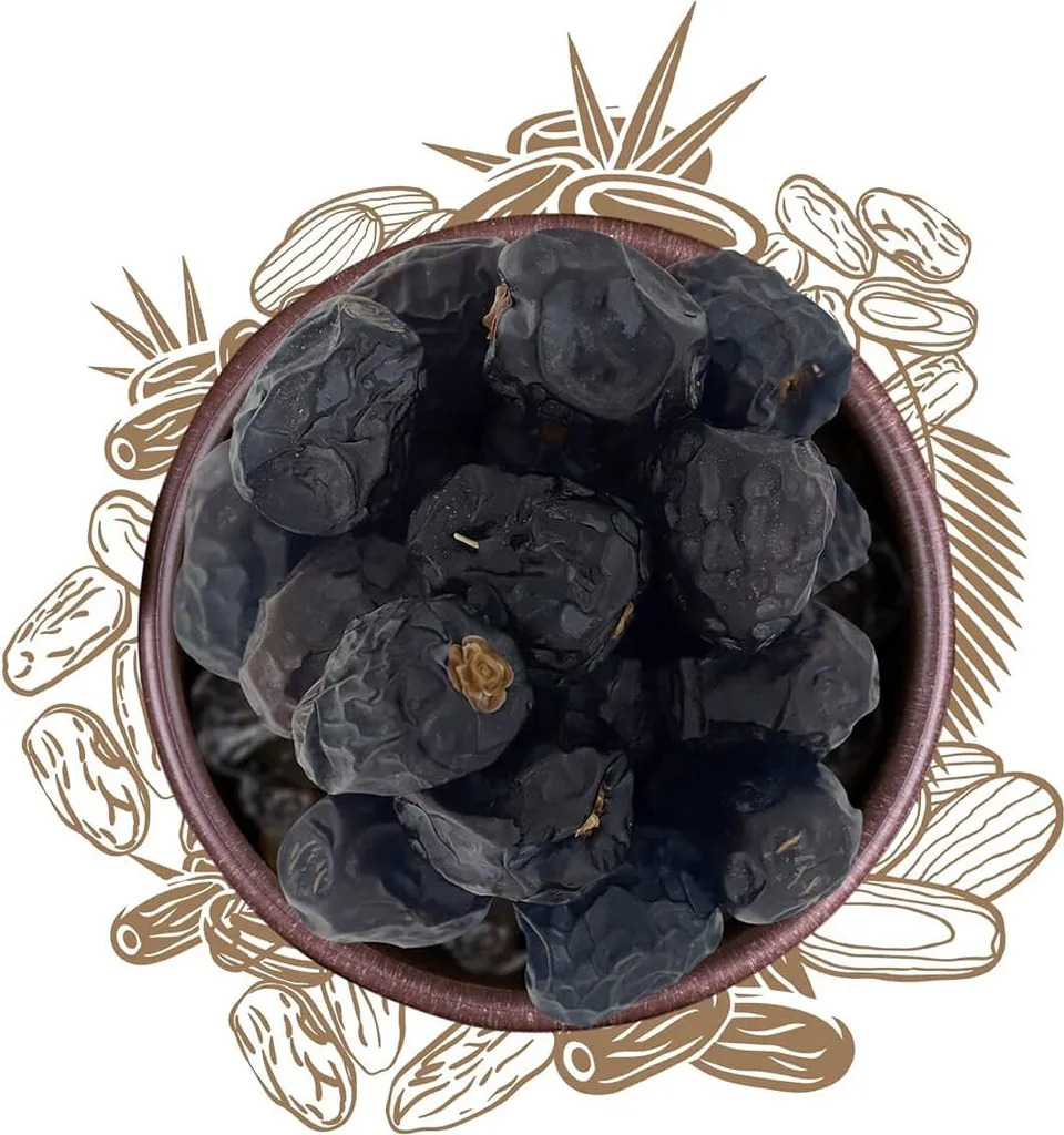 Sunnah Shop® Ajwa Dates from Medina 500g - Prophet's Dates | Fresh Harvest | Unique Taste | 100% Natural - NO Additives 500g