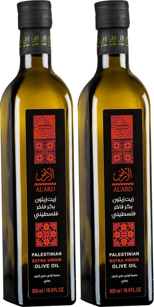 Sunnah-shop Sunnah Shop® Extra Virgin Olive Oil from Palestine 2x500ml Cold-pressed, high-quality olive oil from 100% hand-harvested olives | Hand-harvested, cold-extracted