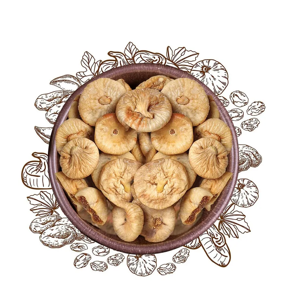 Sunnah-shop Sunnah Shop® Dried Figs from Turkey 1 KG - unsweetened & unsulfured | dried fruit figs for muesli and bowls