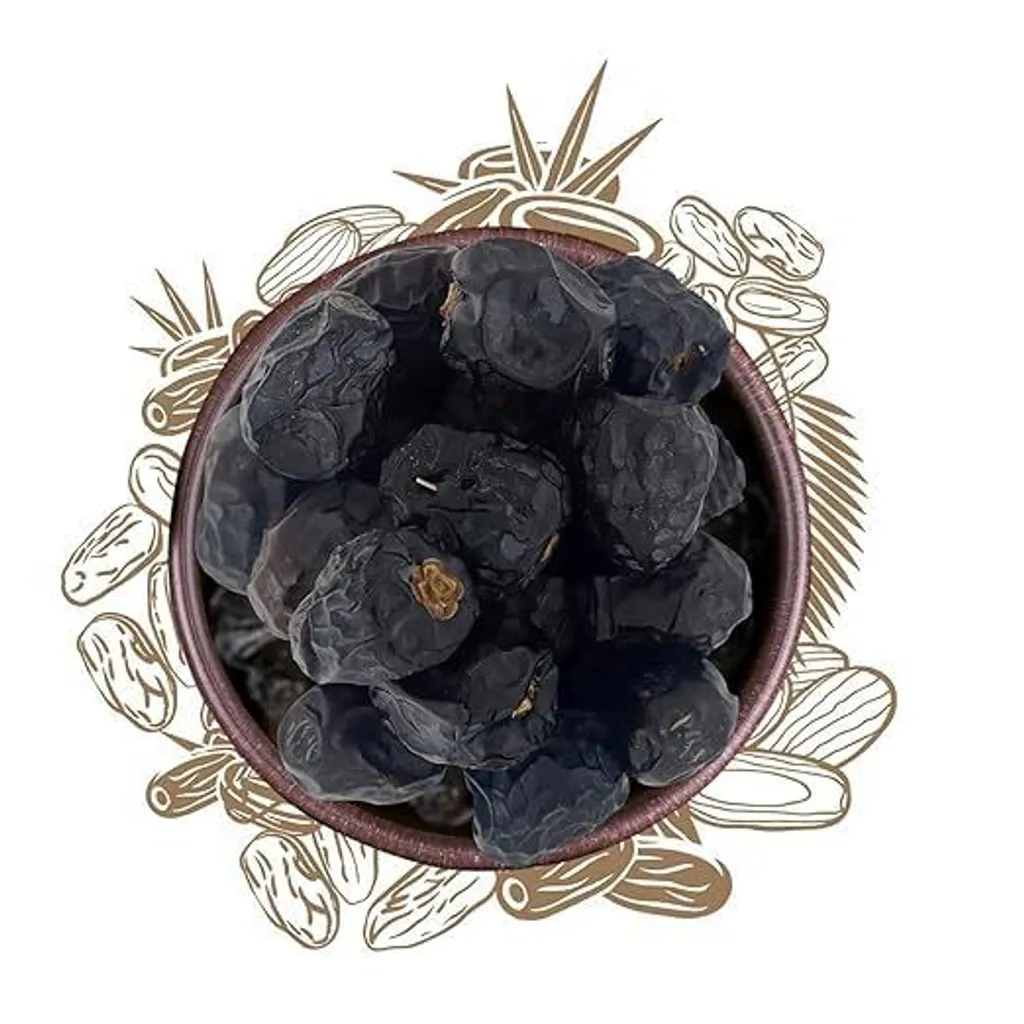 Sunnah-shop Sunnah Shop® Premium Ajwa Dates from Medina 300g - Prophet's Dates | Fresh Harvest | Unique button | 100% Natural - NO Additives