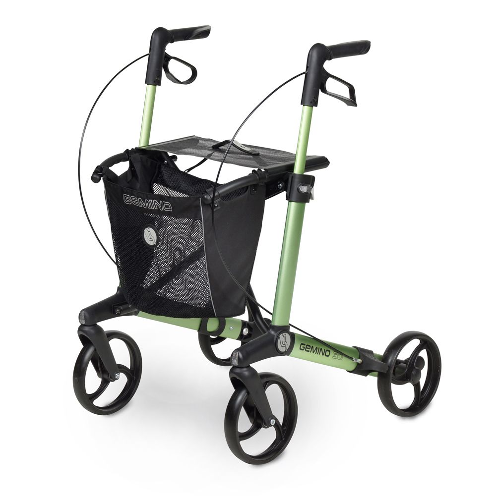 Sunrise Medical Gemino 30 Apple Green lightweight rollator 1 St