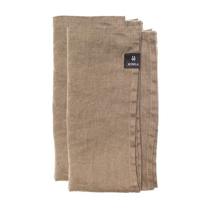 himla Sunshine Linen Napkins 4-Pack
