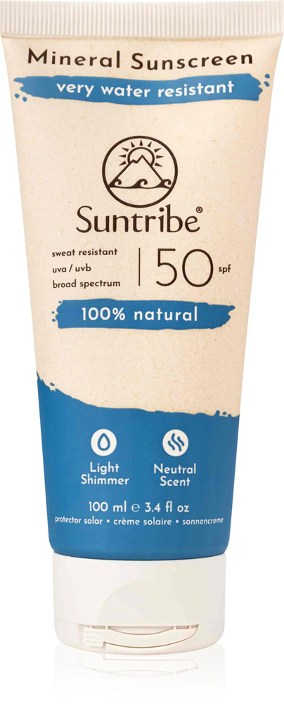 Suntribe Mineral Sunscreen mineralizing protective cream for the face and body SPF 50