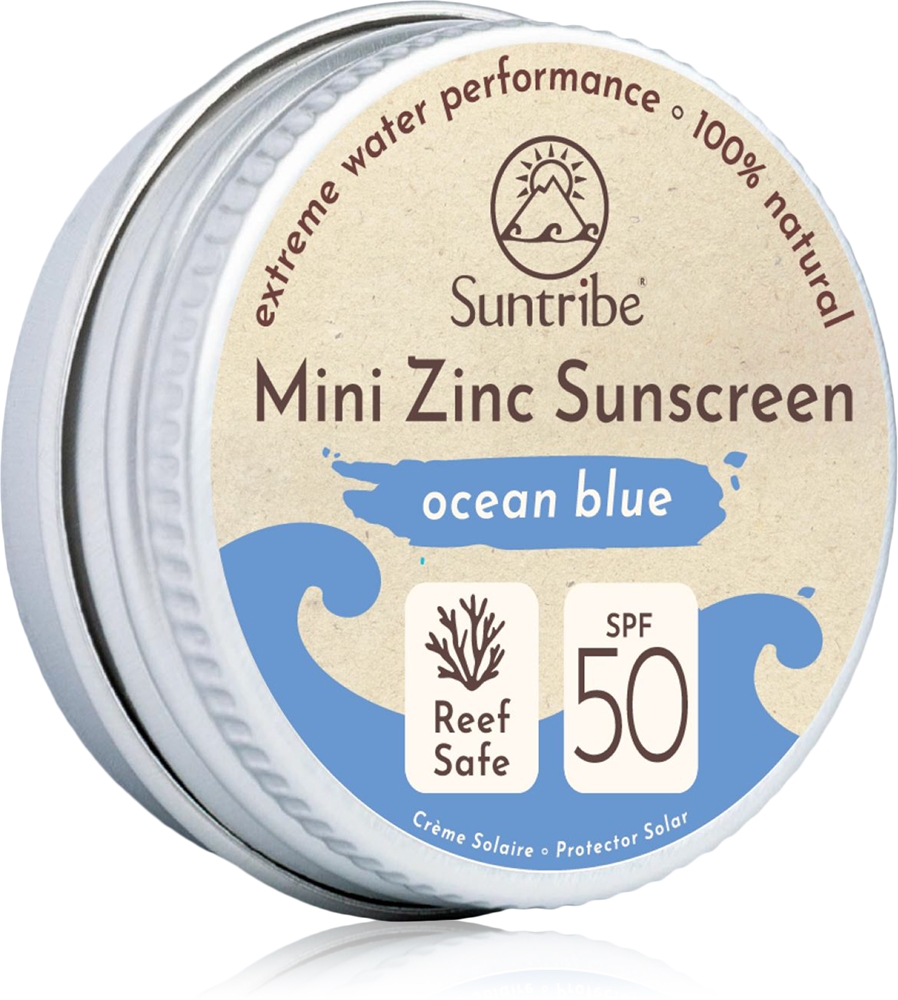 Suntribe Mini Zinc Sunscreen Mineralizing Protective Cream for Face and Body SPF 50 15gm