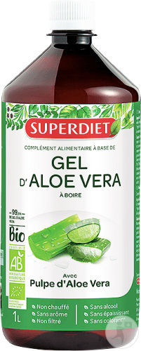Restaxil Superdiet Organic Aloe Vera Gel 1l