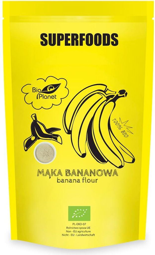 Biogo SUPERFOODSBanana flour 200gPLANET