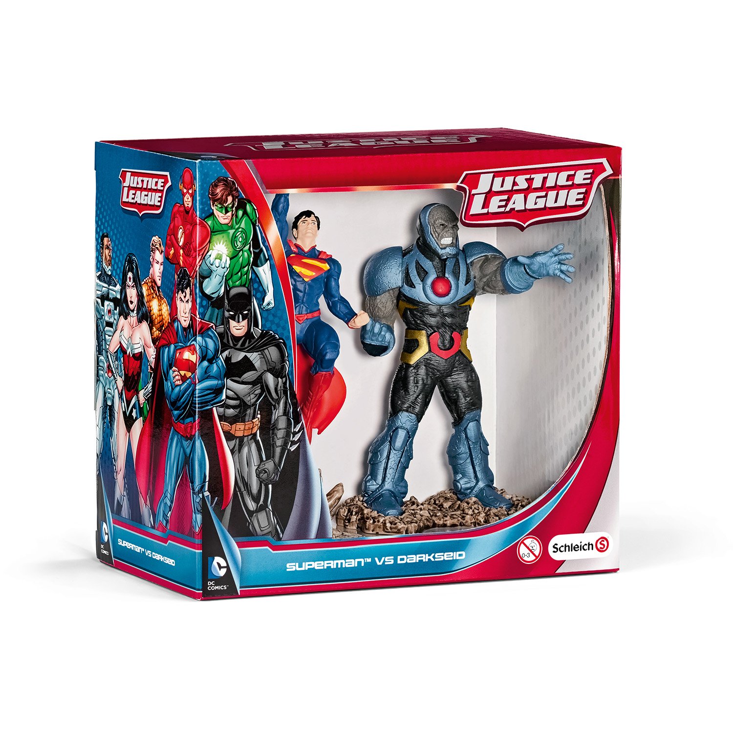 Schleich Superman Vs Darkseid Scenery Pack A