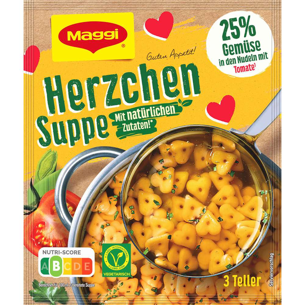 Soup. Enjoy your meal, sweetheart!