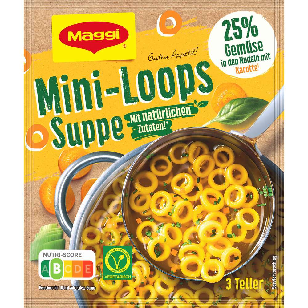 Soup. Enjoy your meal, Mini Loops!