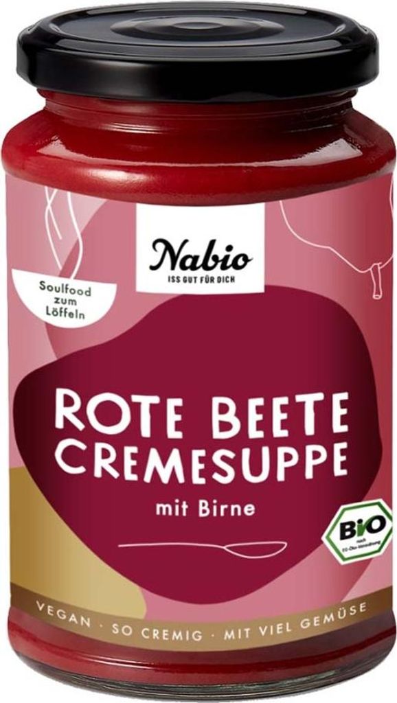 Nabio Soup in a jar - Beetroot cream soup 375ml